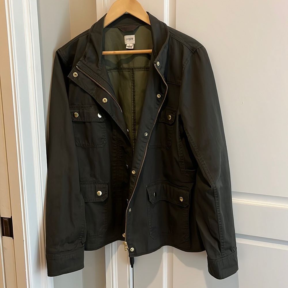 J Crew Twill Field Jacket